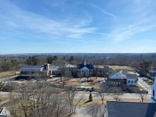 View of the campus from Lawson Tower